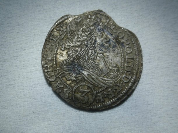 3 Kreuzer Leopold I. 1665, Kladsko (FBL)