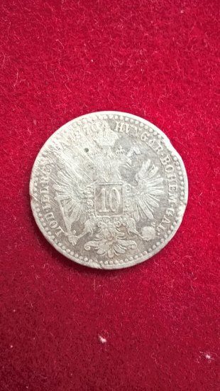 10 kreuzer 1870