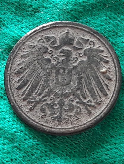 Vilem II Pruský -1 Pfennig