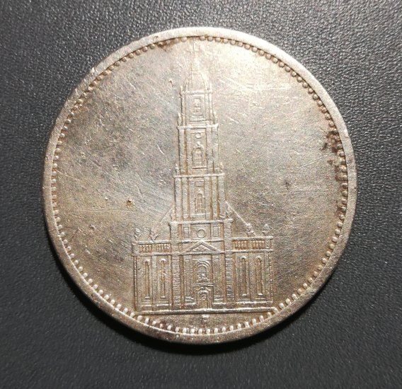 5 Reichsmark ČÍSLO 2