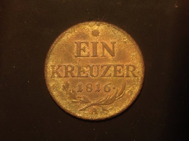 Ein Kreuzer 1816