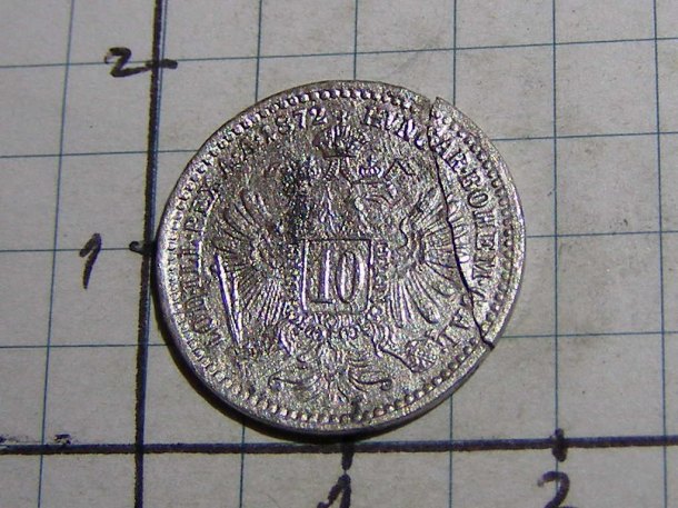 Ag : 10 kreuzer 1872