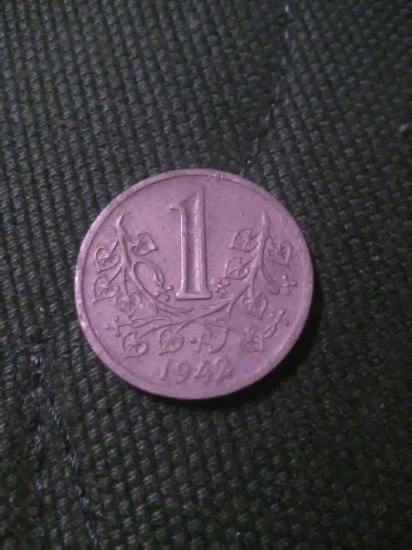 1 koruna 1942