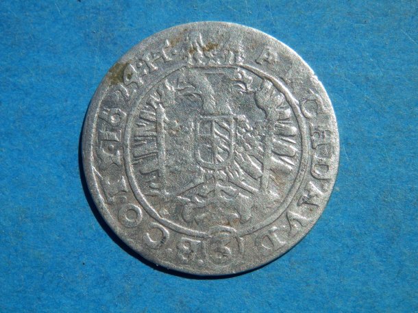 3 krejcar Ferdinanda II. z depůtku