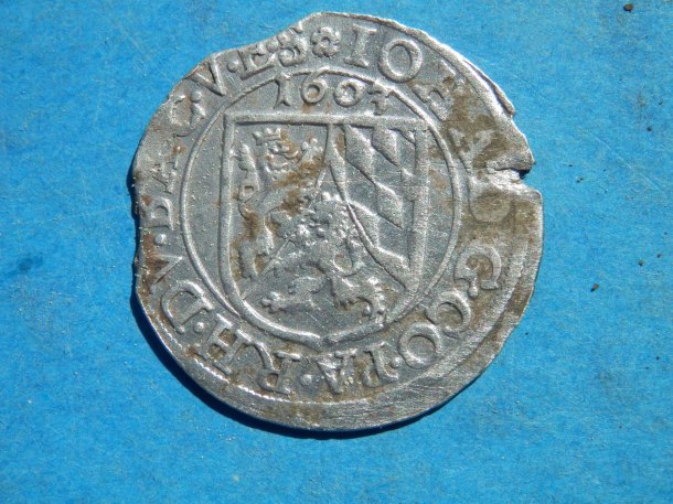 3 krejcar Johann I. 1603 z depůtku