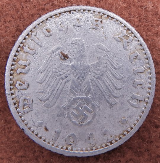 50 PFENNIG 1942 F