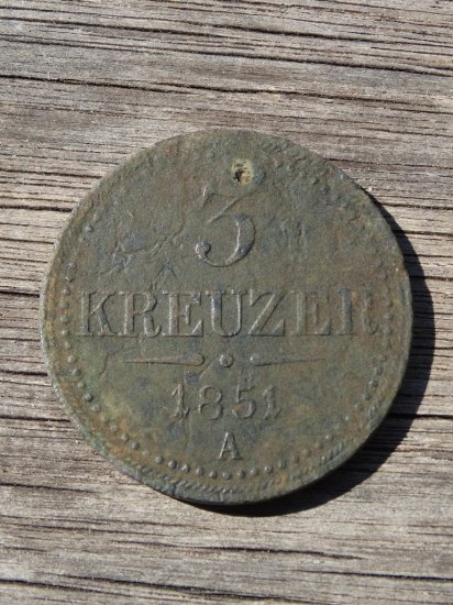 3kr 1851 A