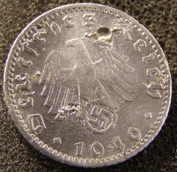 Německo - Třetí říše (1933–1945) – 50 Pfennig (č. 2804)