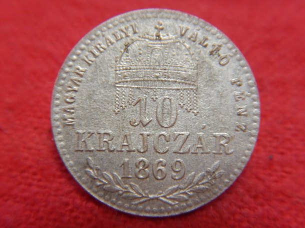 10 krajczár 1869 K.B.