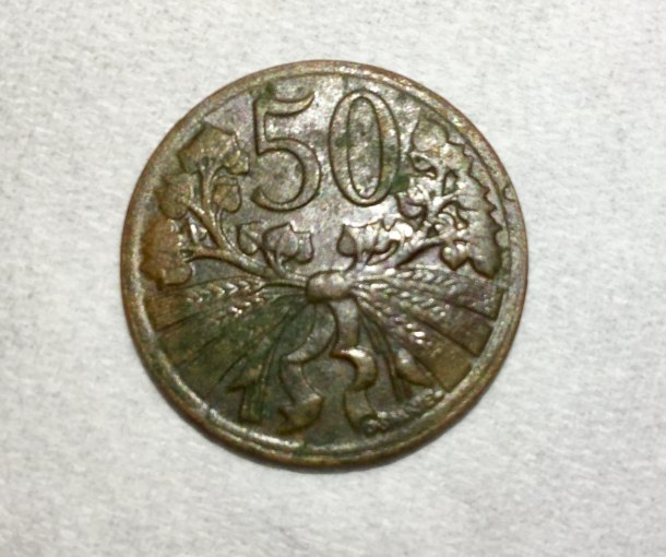 50 haléřů 1947