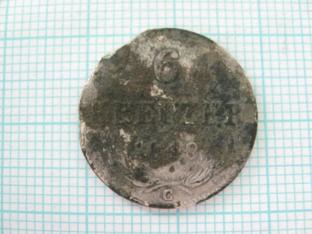 6 Kreuzer 1848 C