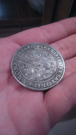 1 Thaler - August I (Elector of Saxony) 1568