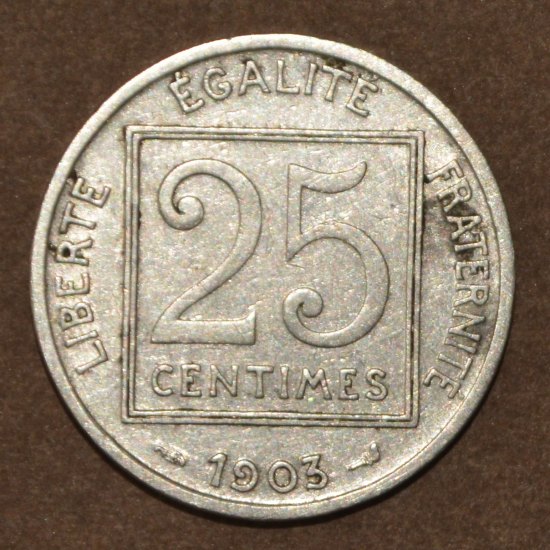 25 centimů