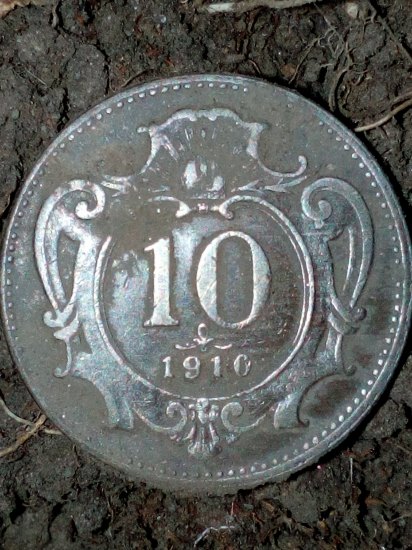 10 haléř 1910