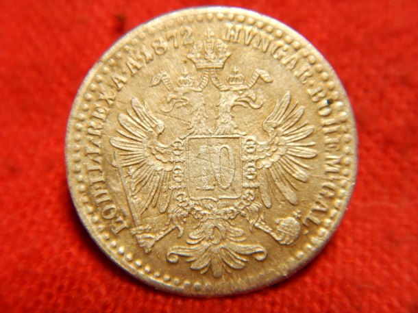 10 kreuzer 1872