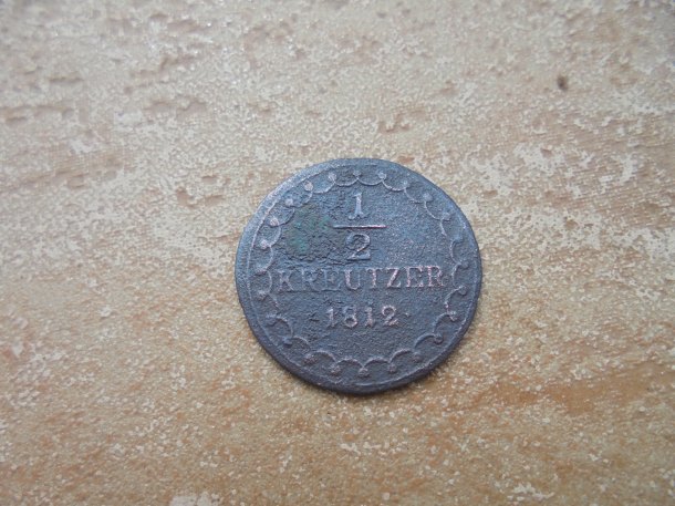 1/2 Kreuzer 1812