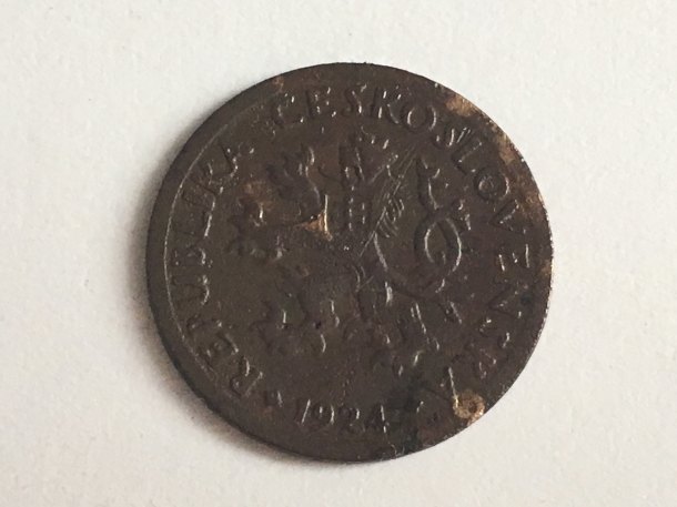 10 haléř 1924