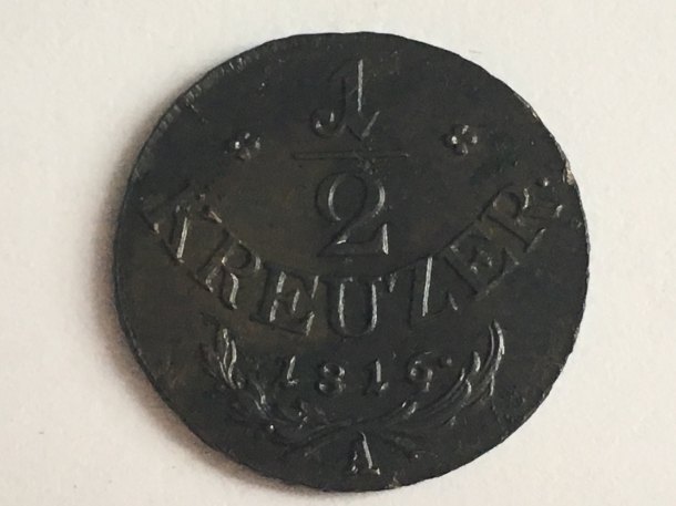 1/2 Kreuzer 1816 A