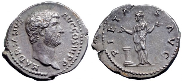 Hadrianus (117–138) – Denár