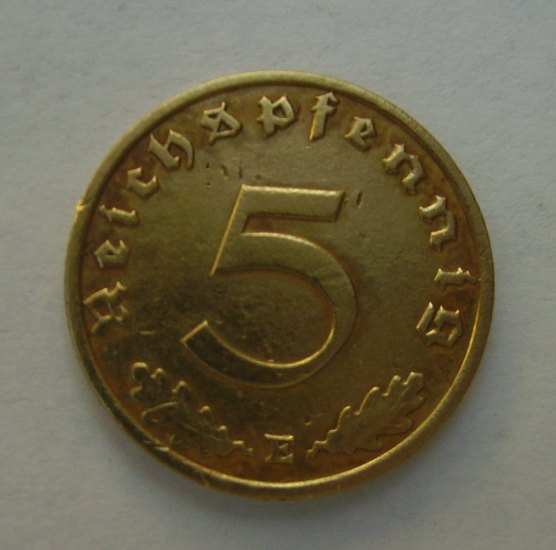 5 feniků 1938