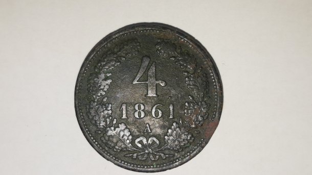 4 kreuzer 1861 A