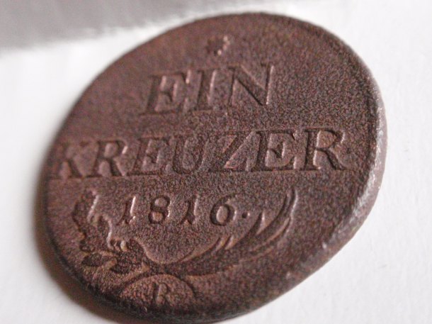 EIN KREUZER 1816