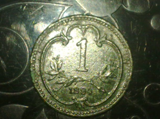 1 heller RU 1894