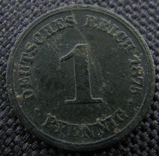 Vilem II Pruský (1888–1918) – 1 Pfennig