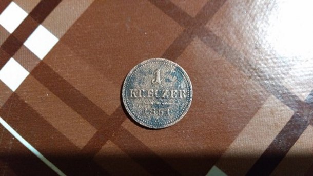 1 kreuzer 1851 A