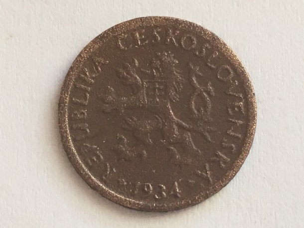 10 haléř 1934