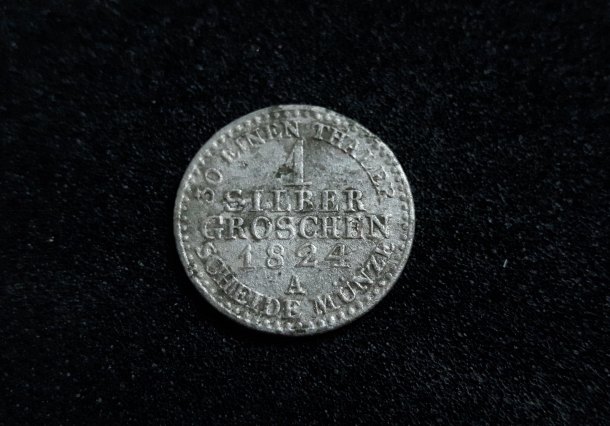 1 Silber Groschen 1824 A