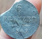 6 Kreuzer 1849