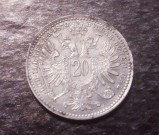 20 kreuzer 1870