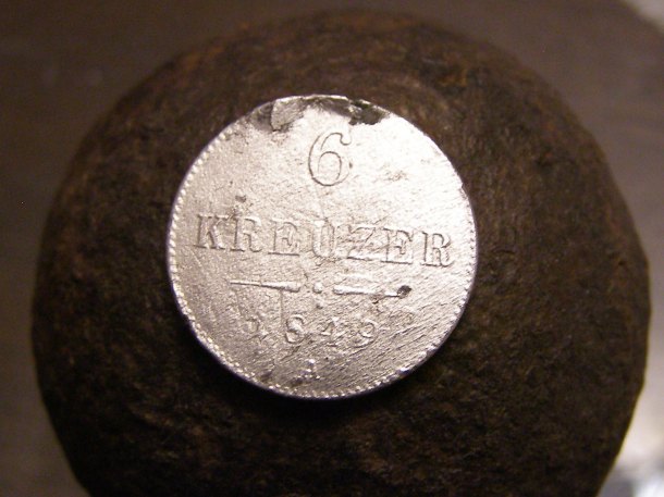 Ag : 6 kreuzer 1849 A