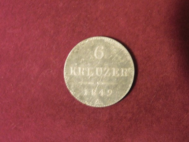 6 Kreuzer 1849