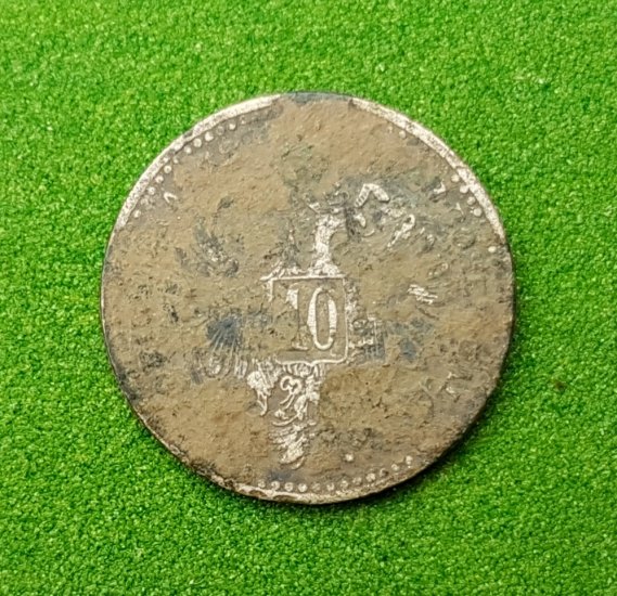 10 krejcar 1870 FJI.