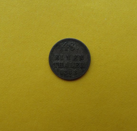 1/48 thaler 1848