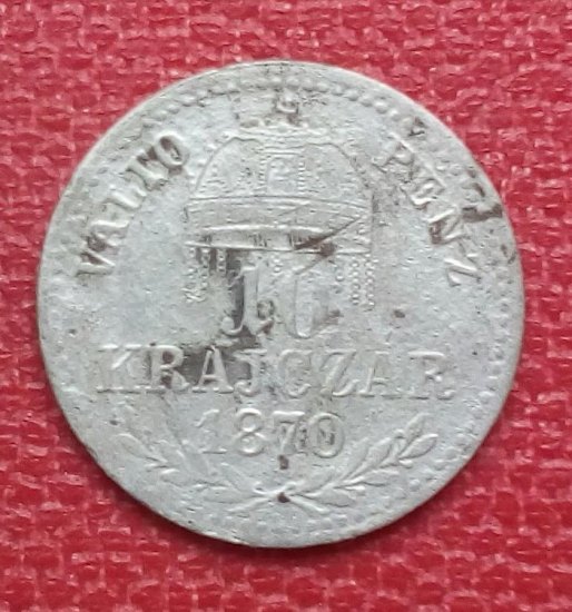 10 Krajczár 1870 KB