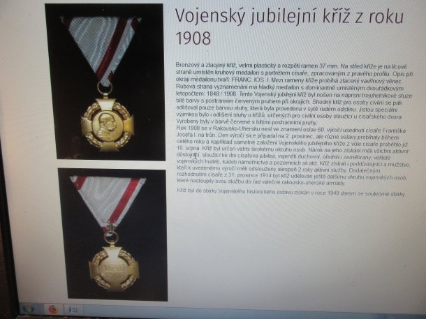 Vojenský jubilejní kříž