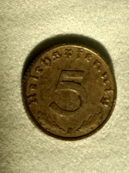 5 PFENNIG F