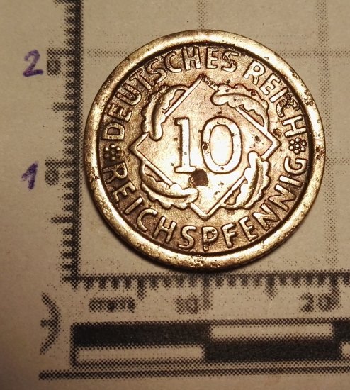 10 pfennig 1925