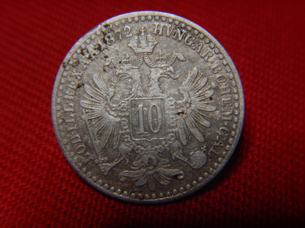 10 kreuzer 1872