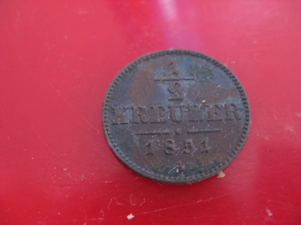 1/2 kreuzer 1851 A