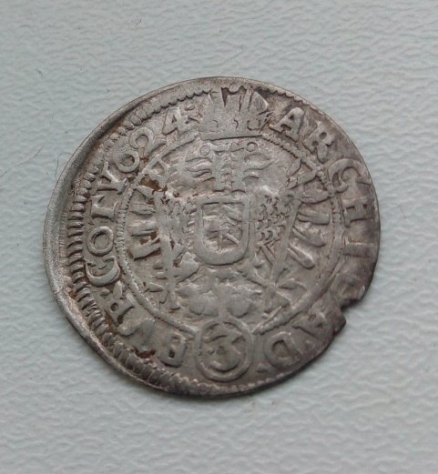 3 krejcar ferdinanda 1624