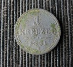 1 Kreuzer 1851 A