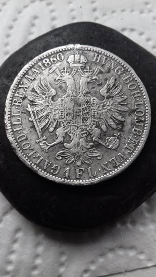 FJ - 1 Florin - Zlatník 1860 A