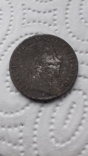 FJ - 1 Florin - Zlatník 1860 A