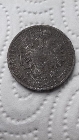 FJ - 1 Florin - Zlatník 1860 A