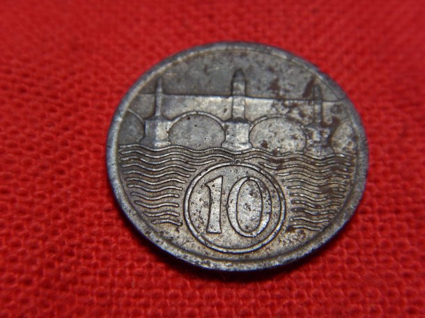 10 haléř  1923