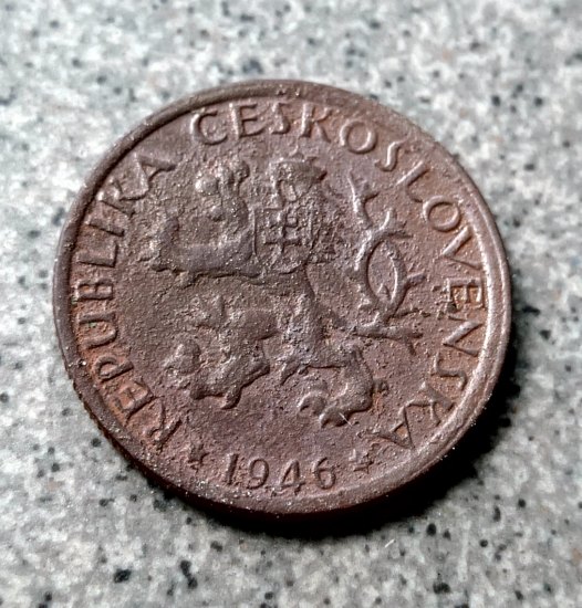 Koruna 1946 a komparz :-)